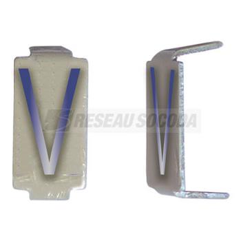  50 ETIQUETTES REPER CABLE SOUT 
