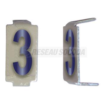  50 ETIQUETTES REPER CABLE SOUT 