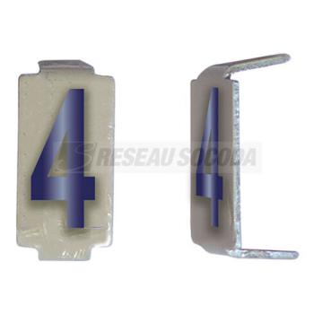  50 ETIQUETTES REPER CABLE SOUT 