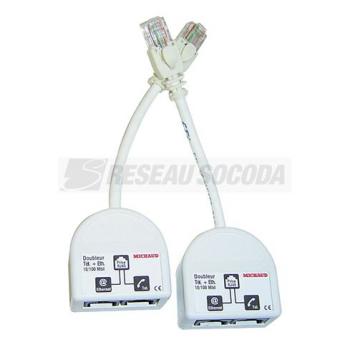  SWITCH 8 PORTS RJ45 100Mbit 