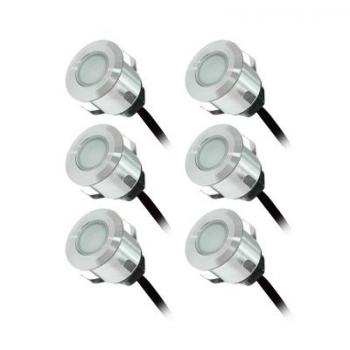  KIT SPOT LED TERRASSE 6 x 0,6 