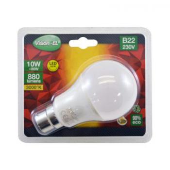  LED VISION-EL  10 W  BULB B22 