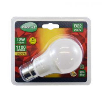  LED VISION-EL  12 W  BULB B22 