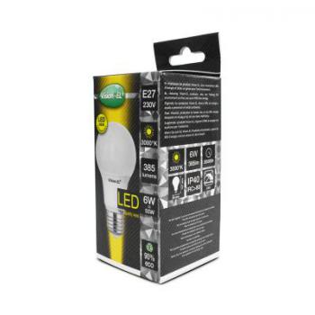  LED VISION-EL 6 W BULB E27 300 