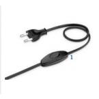  CORD. 2P+INT 1,5 M NOIR 