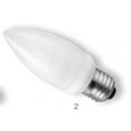  E27 FLAMME 230V 9W 2700K MINI 