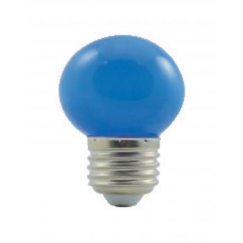  E27 45x70 230V LED SPH BLEU 