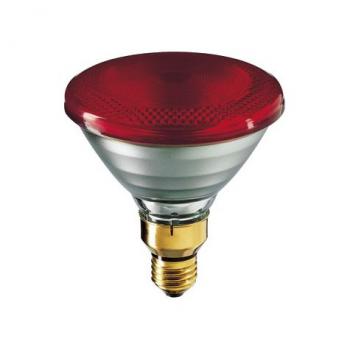  PAR38 123x136 230V 80W ROUGE 