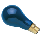  E27 230V 75W IMIT.LUM NOIRE 