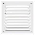  GRILLE 150X150 ALU BLANC A/M 