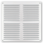  GRILLE 200X200 ALU BLANC A/M 
