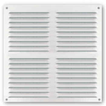  GRILLE 200X200 ALU BLANC A/M 