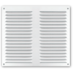  GRILLE 250X250 ALU BLANC A/M 