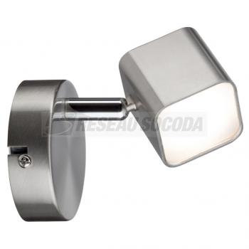  Spotlight Cubik 1x4W acier bro 