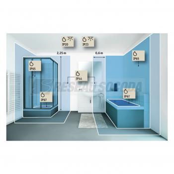  Applique Lenia IP44 max,2x20W 