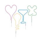  Bote str USB Colorflex neon m 