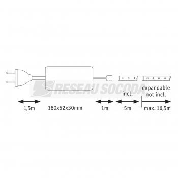  Ruban MaxLED 500 set base 5m b 