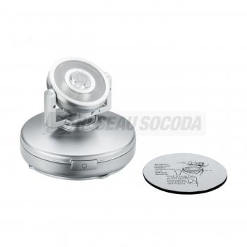  Rotate LED 1er spot chrome mat 