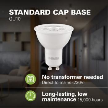  MZD LED 50W GU10 827 36D ND 1C 