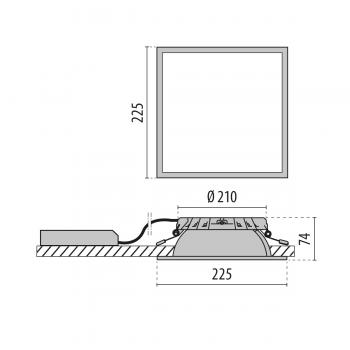  DL SQ MAXI 19 C/EW 840 