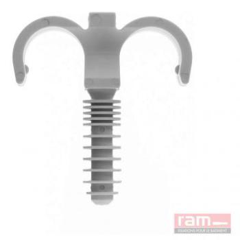  SEAU 100 RAMCLIP GRIS DBLE 25 