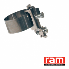  1 COLLIER  INOX T ACIER 120 