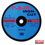  DISQUE TRONC. METX IRON-CUT 12 