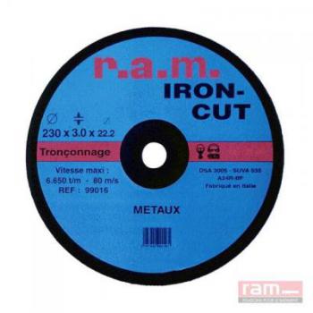  DISQUE TRONC. METX IRON-CUT 12 