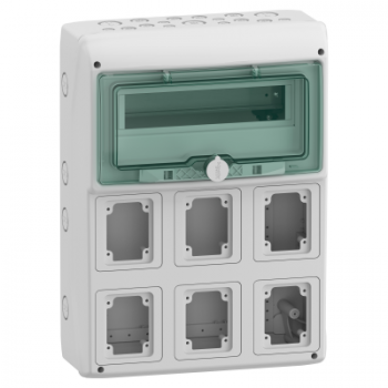  Mureva coffret prise 13M 6 Ouv 