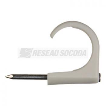  TC CLIP D22-26 2,5X45GRIS 