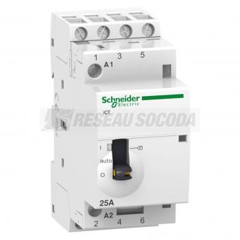  ICT CDE MAN 25A 4NO 240V 