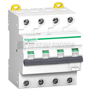  IC60 RCBO 4P 20A 30mA AC 