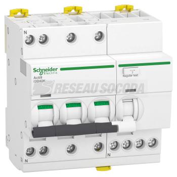  iDDT40 3PN C 20A 30mA AC 4,5kA 