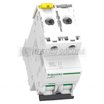  IC60N DISJ 2P 63A COURB D 