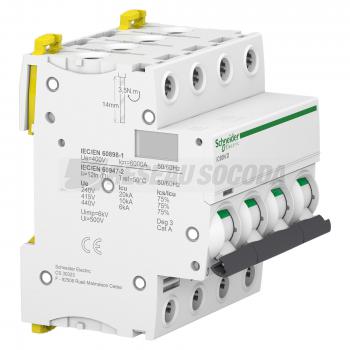  IC60N DISJ 4P 50A COURB D 