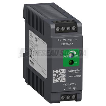  Alimentation 100/240V 24V 2,1A 