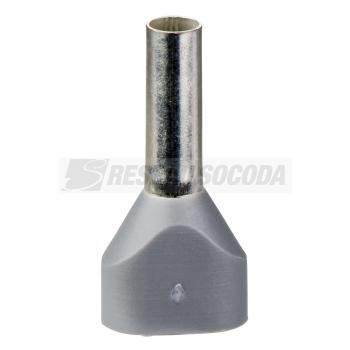  Embout D moyen 2,5mm gris NF 