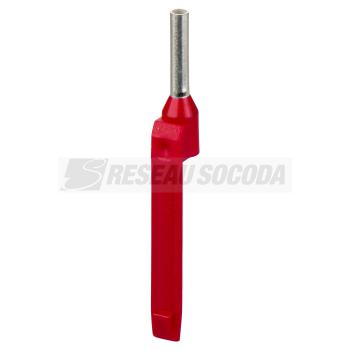  Embout E moyen 1mm rouge NF 