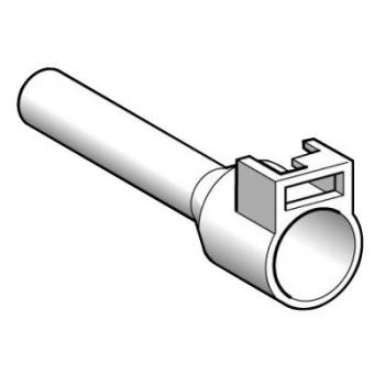  Embout E long 16mm blanc NF 