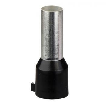  Embout E moyen 25mm noir NF 