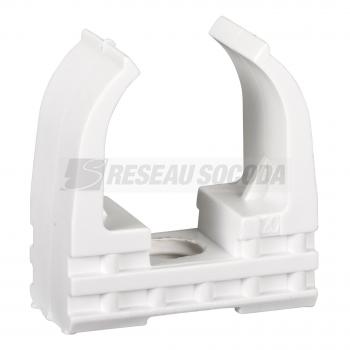  CLIPS A TUBE DIAM20 BLC P 