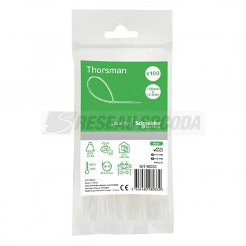  Colliers serrage 120x2,5mm inc 