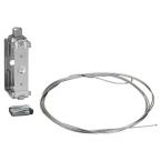  Etrier univ.et cable acier 3 m 