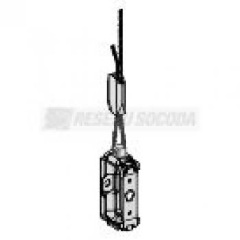  Etrier univ.et cable acier 3 m 