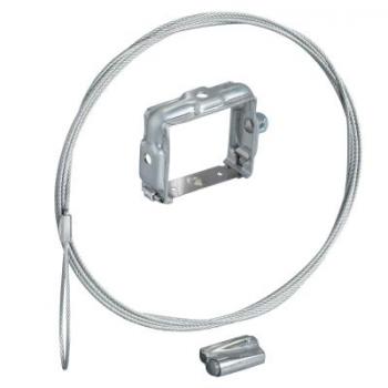  Etrier univ.et cable acier 3 m 