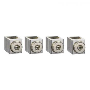  Lot 4 bornes alu 95mm <=250A 