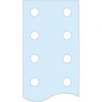  Barre JdB vertical perfo.80x10 
