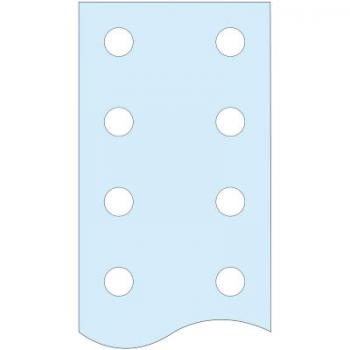  Barre JdB vertical perfo.80x10 