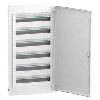  Coffret encastrs plast 6R 24M 