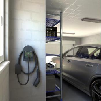  Prise renf EVlink gris IP66 